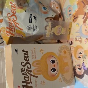 BNIB Pop Mart Have A Seat Labubu - SISI